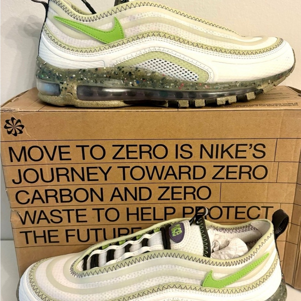 Nike Air Max 97 Terrascape “lime”! Brand New in box! Size 9.5! Ships next day!